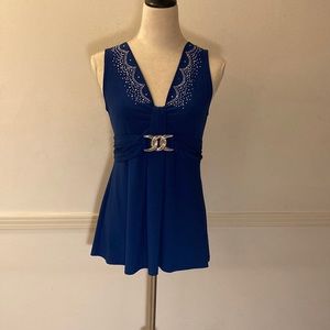 SOLAR WOMENS SEQUINED SLEEVELESS TOP